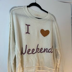 I love weekend sweater so soft